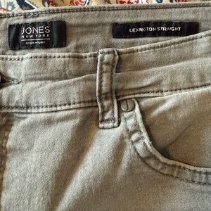 Jones New York Women's Gray 16 Jeans